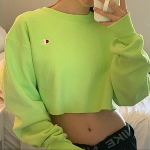 Champion Reverse Weave Cropped Sweatshirt